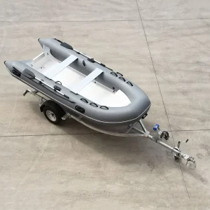 Factory Custom Foldable Inflatable RIB Boat Fiberglass Hull Inflatable Rescue Boat