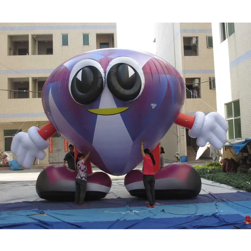 Mascote Inflável Gigante Personalizada em PVC para Promoção, Exposição e Publicidade