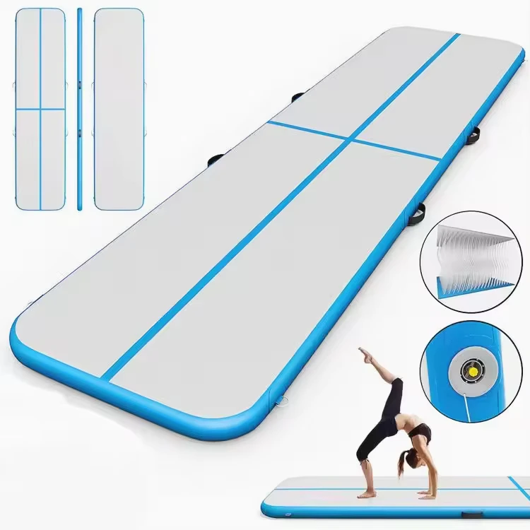 Factory Custom Inflatable Air Yoga Mat Home Floor Inflatable Air Track