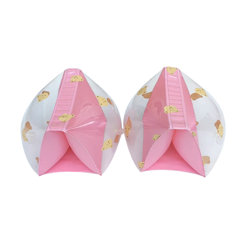 공장 맞춤형 인플레이터블 아기 수영 링 슬리브 부드러운 PVC 팔 플로트 1세에서 14세 어린이용 편안한 제품