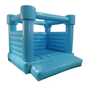 Castillo Inflable Personalizado para Bodas Casa de Salto Azul Fiesta de Boda