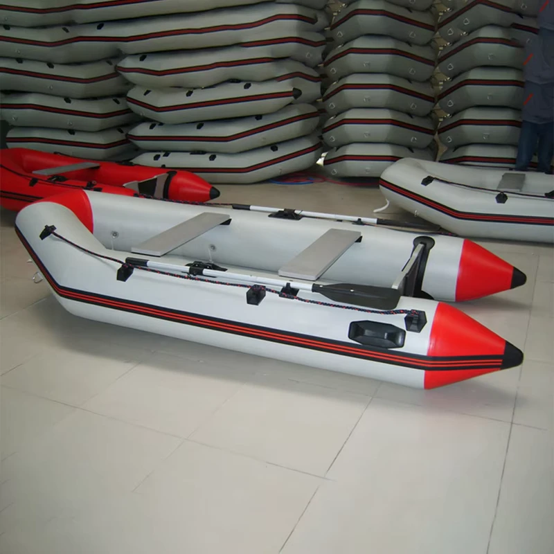 Barca gonfiabile in PVC personalizzata da fabbrica, gommone di salvataggio per pesca, barca a vela in vendita