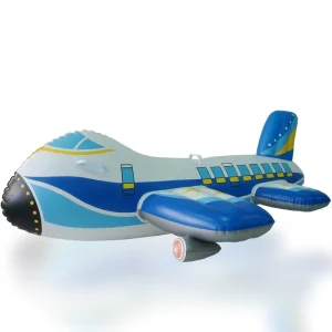 फैक्टरी कस्टम inflatable बच्चों के खिलौने inflatable एयरप्लेन पानी के खेल का खिलौना