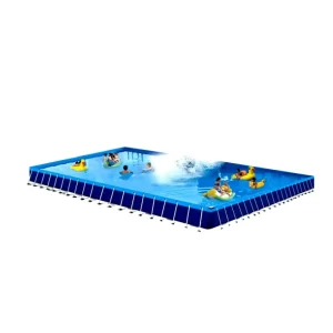 Factory Custom Large Bracket Pool Inflatable Swimming Pool Outdoor Mobile Water Park Combination Children’s Play Pool PVC Clamp