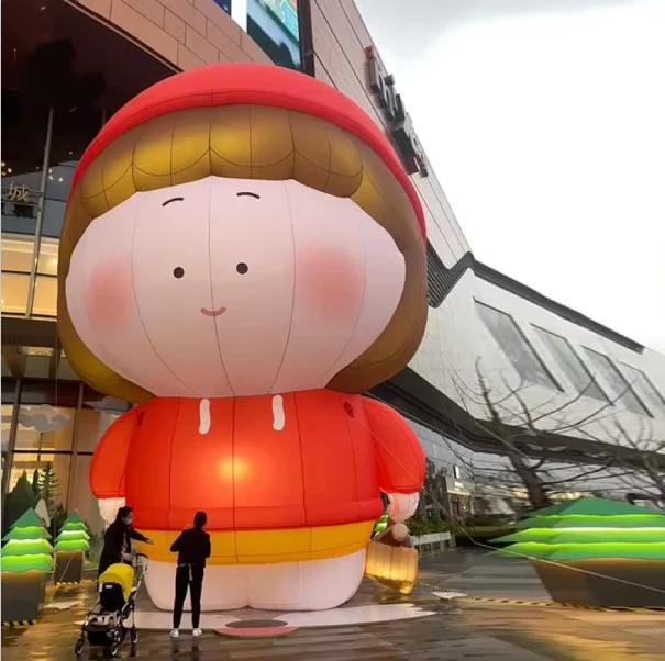 Personaje de cartoon astronauta inflable hecho a medida de fábrica Inflable Dora para decoración de bar