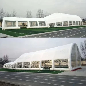 Factory Custom Outdoor Large White Inflatable Wedding Tent Giant Transparent Inflatable Tent for Event