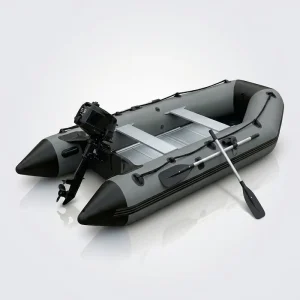Factory Custom PVC Aluminum Floor Inflatable Boat Fishing Boat with Aluminum Floor