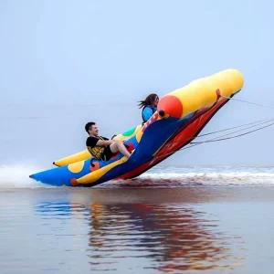เรือกล้วยพอง PVC แบบกำหนดเองจากโรงงาน สำหรับโฆษณา