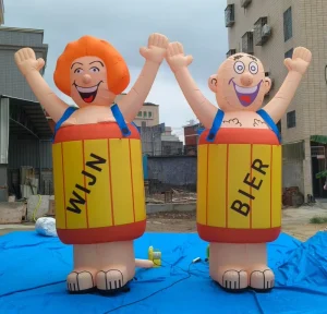 Factory Customize Advertising Inflatable Model Lovely Inflatable Cartoon Character Giant Inflatable Sarah Abraham