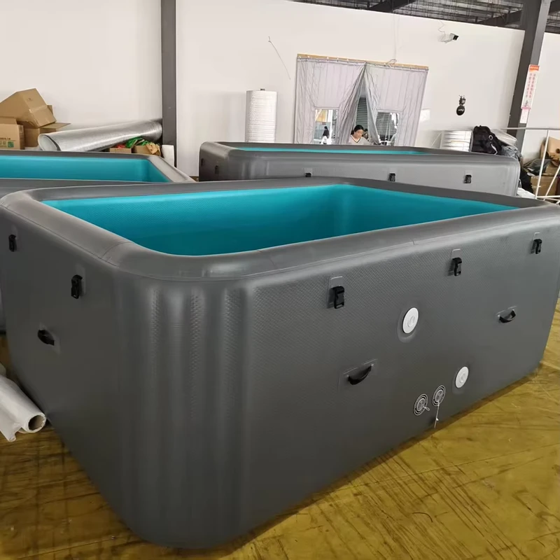 Piscina Gonfiabile DWF Personalizzata di Grande Dimensione per Bambini e Adulti, Divertimento Acquatico per Casa e Esterni