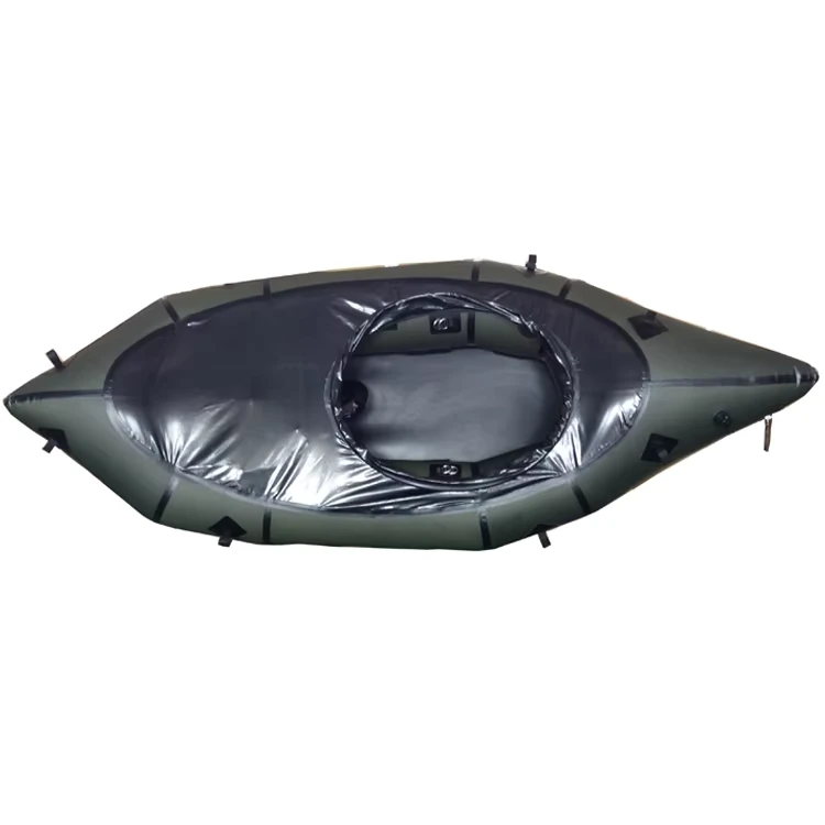 Fabrikangepasstes ultraleichtes TPU Packrafting Abenteuer Rafting für Angeln, Radfahren, Jagen, Bootfahren
