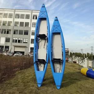 Factory Direct CE Certificate 1-2 Man Inflatable Canoe Kayak 2 Person Inflatable Kayak Household Portable Inflatable Kayak