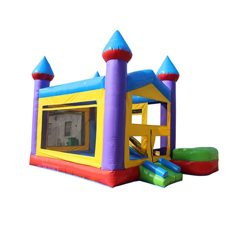 Castello Gonfiabile Commerciale in PVC Direttamente dalla Fabbrica con Scivolo per Bambini Noleggio di Case Gonfiabili per Parchi Giochi