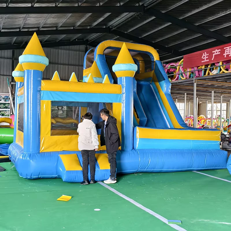 Castello gonfiabile diretto dalla fabbrica per bambini, scivolo d'acqua e castello gonfiabile