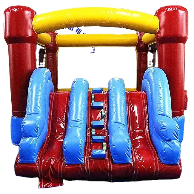 Fabrieksdirect Opblaasbaar Springkasteel Bouncer Combinatie Glijbaan Opblaasbaar Volwassen Bounce House Met Glijbaan Combinatie