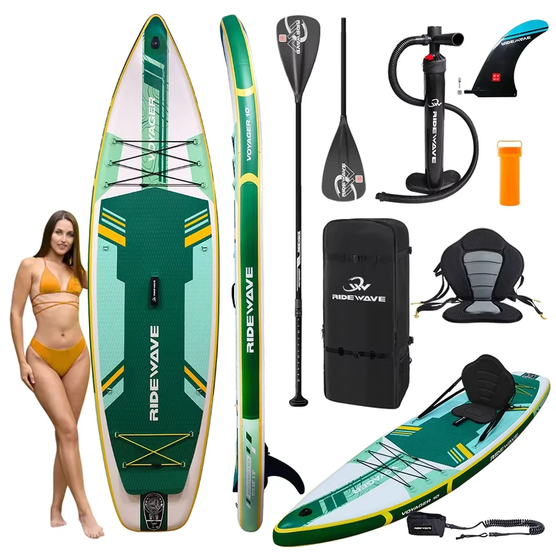 Paddle Board Gonfiabile Stand Up di Fabbrica Diretta 11'6" ISUP Surfboard con Sistema di Carico Bungee