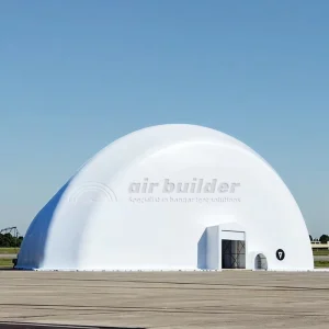 Factory Direct Inflatable Waterproof PVC Tarpaulin Event Building Air Form Dome Construction Tent with Easy Setup