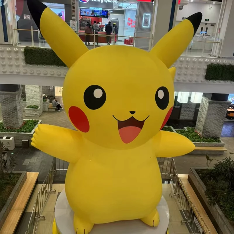 Modelo Inflável Grande de Pikachu para Decoração de Centro Comercial, Direto da Fábrica