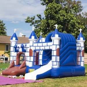 Factory Direct PVC Indoor Amusement Equipment Kids Inflatable Jumping Trampoline Bouncy Castle Family Fun Balloon for Play