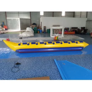 เรือกล้วยเป่าลม 8 ที่นั่งจากโรงงานตรงสำหรับกีฬาทางน้ำ