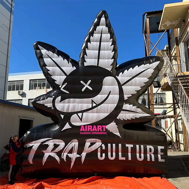 Factory Direct Produce Inflatable Logo Shape Billboard High Quality Inflatable Signage Balloon for Square Activity