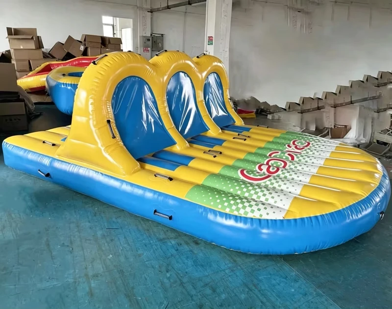 Vente directe d'usine canapé gonflable tractable pour 6 personnes pour sports nautiques