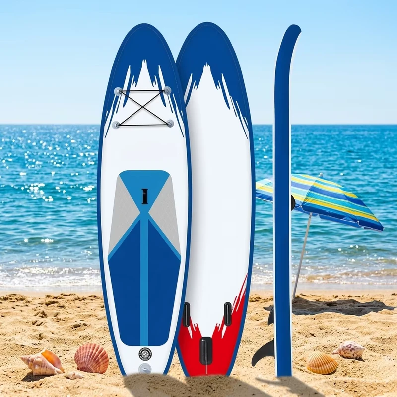 Penjualan Langsung Pabrik Desain Kustom Berwarna Isup Papan Dayung Inflatable Surfboard