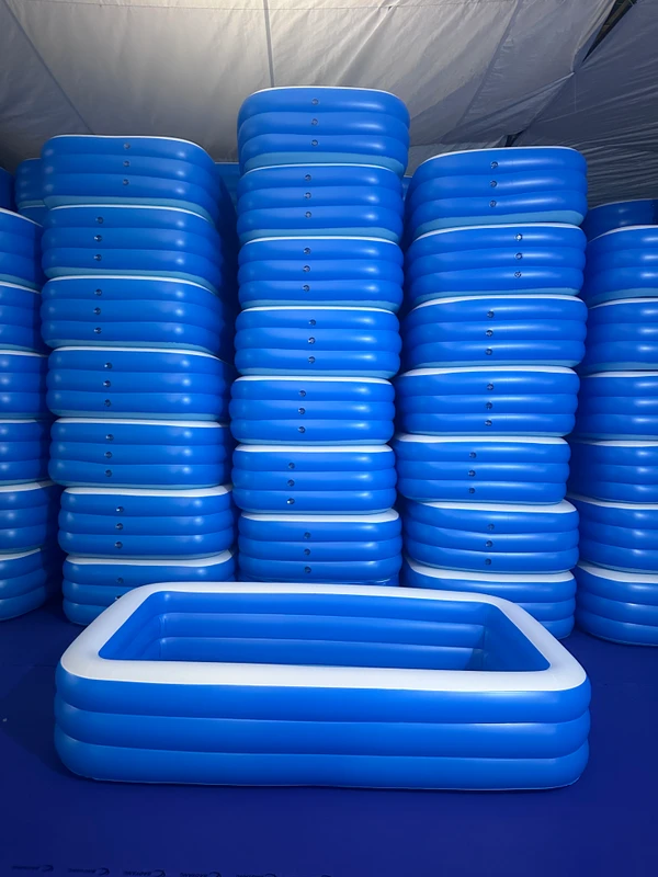 Bán trực tiếp từ nhà máy, bể bơi lớn cho trẻ em bằng PVC, bể bơi hơi cho người lớn, dày hơn