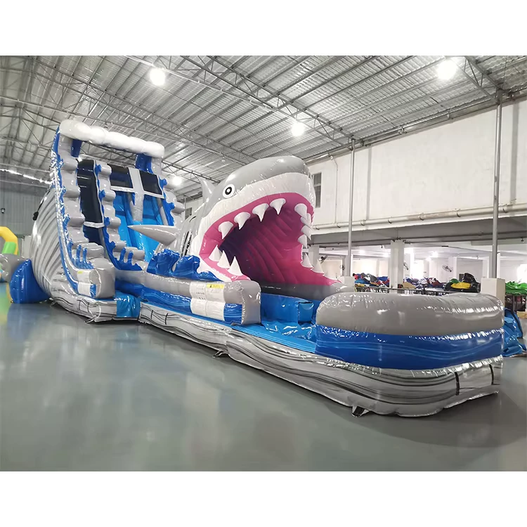Penjualan Langsung Pabrik, Seluncuran Air Inflatable 30ft di Danau