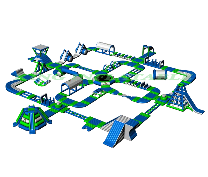 Factory Direct Sales Price Inflatable Water Park Obstacle Course Sea Aqua Park Floating Water Playground