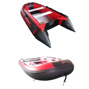 Fabrieksdirecte Levering 12.5ft 380cm Duurzaam Vlot 1.2 mm PVC Opblaasbare Sportboot voor Vissen Roeien Watersport