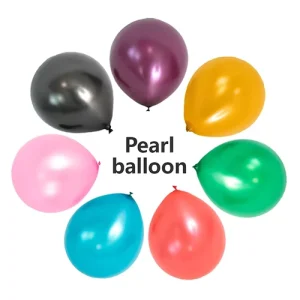 Factory Direct Supply 50/100 Pcs Pearl Latex Balloons Pearlized Latex Round Balloon for Party Decoration