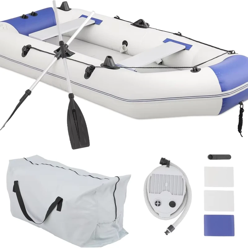 Factory Direct Supply Dropstitch Light Weight Rowing Boats Portable Fishing Kayak Inflatable Fishing Boat