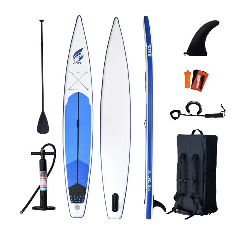 Fabrikdirektlieferung Langlebiges Drop Stitch Material Aufblasbares Stand Up Paddle Board Paddle SUP Board Paddleboarding Zubehör
