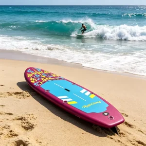 Factory Direct Ultra Light 10.5ft Inflatable Stand Up Paddle Board Custom ISUP Paddleboard with Bag