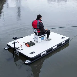 Plataforma de Pesca Inflable Directa de Fábrica, Alfombra Mágica Inflable, Plataforma de Pesca Flotante