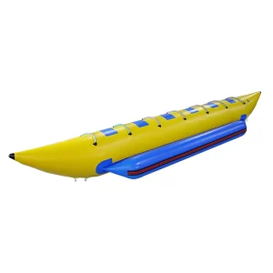 Attrezzature da gioco acquatiche gonfiabili in vendita diretta dalla fabbrica, pesce volante gonfiabile, banana boat