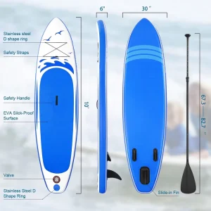 Factory Folding Inflatable Stand up Paddle Board Yoga SUP Inflatable Standup Paddle Board