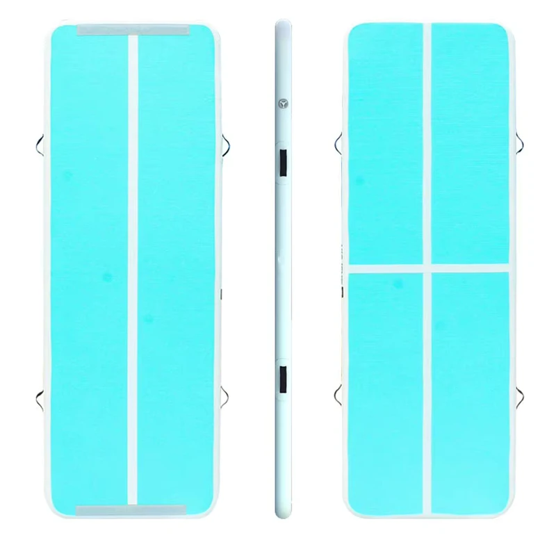 Équipement de Gymnase de Usine, Tapis de Gymnastique Gonflable pour Fitness à Domicile, Tapis de Piste Gonflable