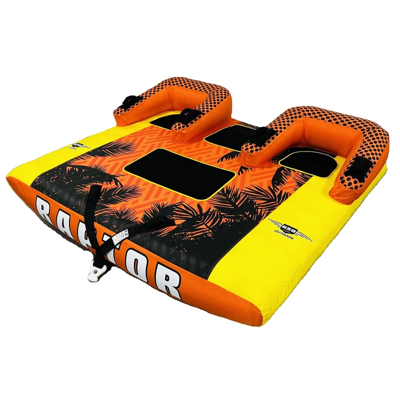 Fabrieks Hoge Kwaliteit Inflatable Water Fun Towable Ski Tube Drijvende Sleep Water Sporten