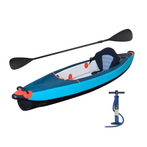 Barche a Remi Gonfiabili Personalizzate con Logo di Alta Qualità in Tessuto Drop Stitch per Pesca
