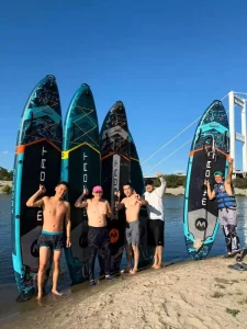 Factory High Quality Stand Up Paddleboard Inflatable Stand Up Paddle Board Surfboard with Fins