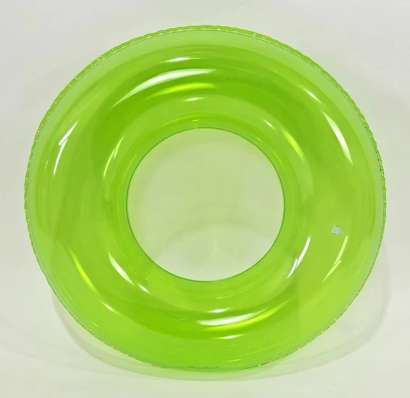 Anillos de Natación Inflables Transparentes de Alta Calidad de Fábrica, Anillos de Natación de PVC Ecológicos