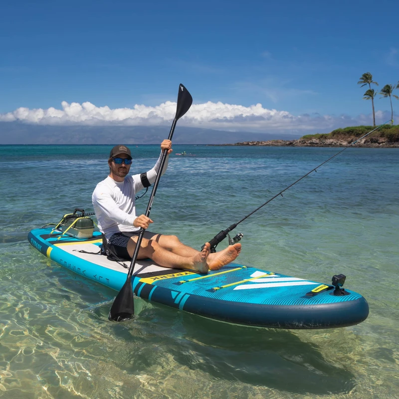 Factory Hot Sell High Quality Inflatable Paddle Board Outdoor Sport Sup Board Wide Fishing Board For Camping And Surfing