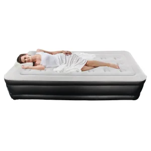 Factory Inflatable Air Bed Air Mattress Queen Twin Size with Built in Pump for Home and Outdoor Camping