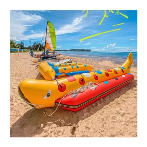 Factory Inflatable Banana Boat Towable Single Row Double Row Banana Water Sport Kayak