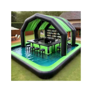 Bar Inflable de Fábrica para Fiesta Acuática en el Jardín