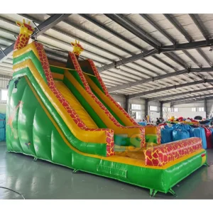 Factory Inflatable Big Slide for Adults and Kids Animal Inflatable Slide Giraffe Animal Inflatable Dry Slide