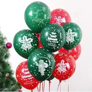 Factory Inflatable Single Custom Latex Balloon with Printed Logo for Christmas and Valentine’s Day Gift Toy 12 in