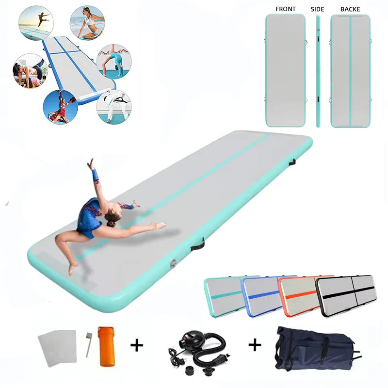 Pabrik Pembuat, Matras Gymnastik Inflatable untuk Pelatihan Olahraga Luar Ruangan yang Digunakan Anak-anak